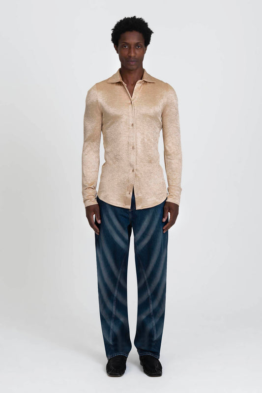 Bluff Jersey Shirt Boulder Gold