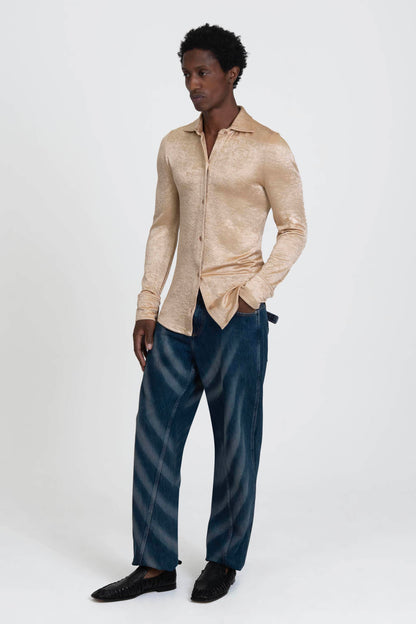 Bluff Jersey Shirt Boulder Gold